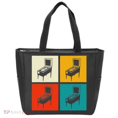 Pinball Machine Pinball Player Retro Tote Bag