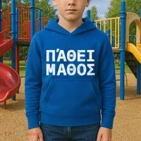 Pathei Mathos Kids Hoodie thumb 2