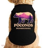 Poconos Mountains Pennsylvania Pa Bear Hiking Souvenirs Doggie Tank thumb 0
