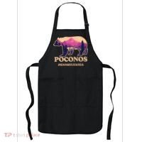 Poconos Mountains Pennsylvania Pa Bear Hiking Souvenirs Apron thumb 0