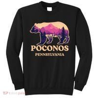 Poconos Mountains Pennsylvania Pa Bear Hiking Souvenirs Sweatshirt thumb 0