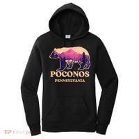 Poconos Mountains Pennsylvania Pa Bear Hiking Souvenirs Women's Hoodie thumb 0