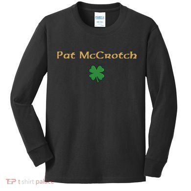 Pat McCrotch Kids Long Sleeve Shirt
