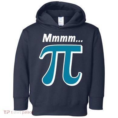 Pi Mmmm Toddler Hoodie