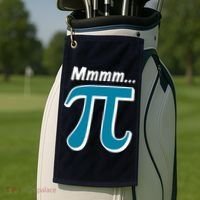 Pi Mmmm Golf Towel thumb 2