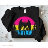 Pan Mothman Pansexual Pride Point Pleasant Cryptid Sweatshirt thumb 2