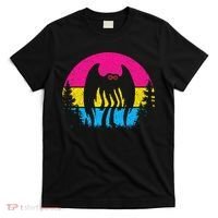 Pan Mothman Pansexual Pride Point Pleasant Cryptid T-Shirt thumb 0