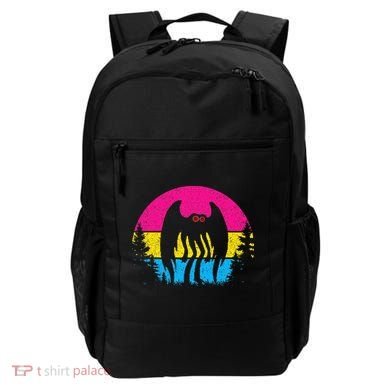 Pan Mothman Pansexual Pride Point Pleasant Cryptid Backpack