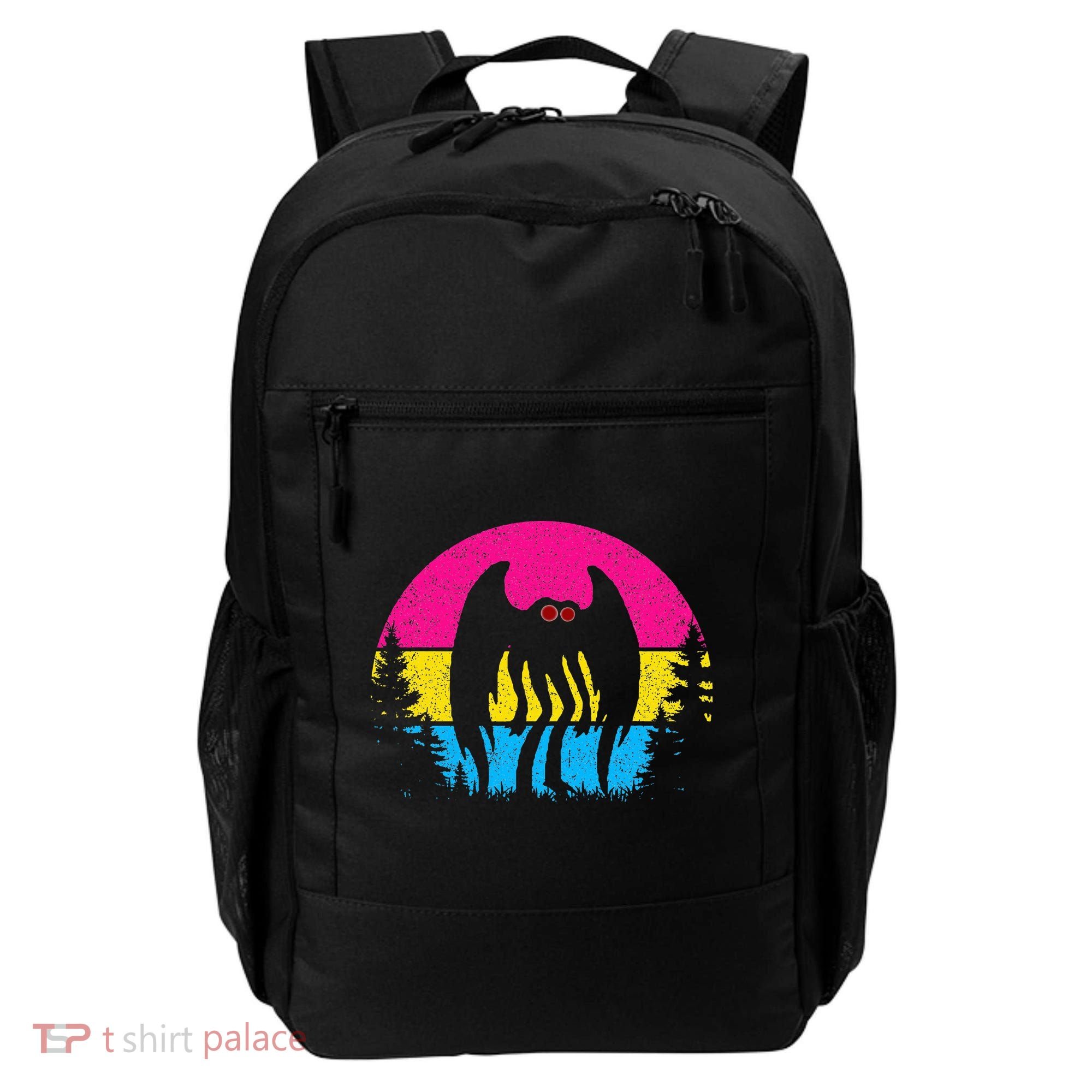 Pan Mothman Pansexual Pride Point Pleasant Cryptid Backpack