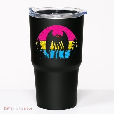 Pan Mothman Pansexual Pride Point Pleasant Cryptid Tumbler