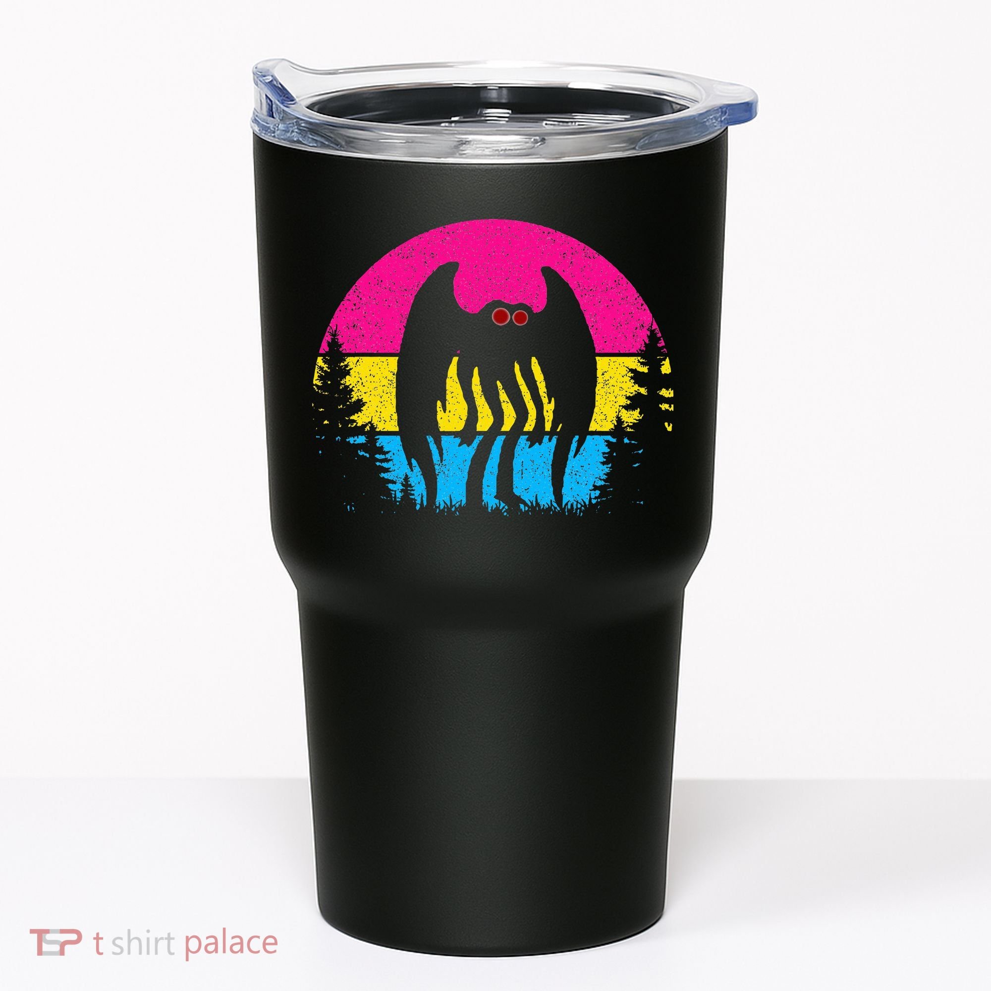 Pan Mothman Pansexual Pride Point Pleasant Cryptid Tumbler
