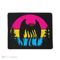 Pan Mothman Pansexual Pride Point Pleasant Cryptid Mousepad thumb 0