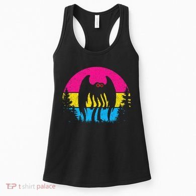 Pan Mothman Pansexual Pride Point Pleasant Cryptid Women's Tank Top