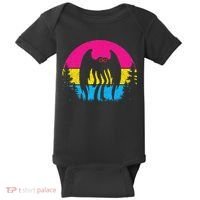 Pan Mothman Pansexual Pride Point Pleasant Cryptid Baby Bodysuit thumb 0