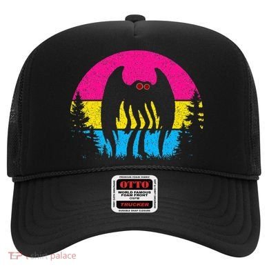 Pan Mothman Pansexual Pride Point Pleasant Cryptid Hat
