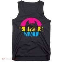 Pan Mothman Pansexual Pride Point Pleasant Cryptid Tank Top thumb 0
