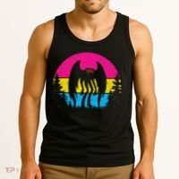 Pan Mothman Pansexual Pride Point Pleasant Cryptid Tank Top thumb 3