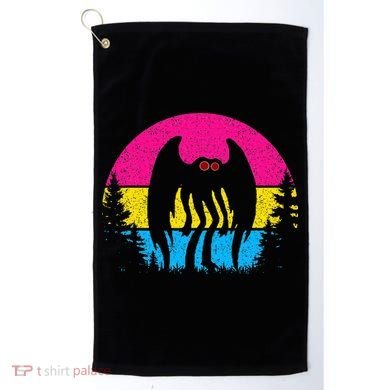 Pan Mothman Pansexual Pride Point Pleasant Cryptid Golf Towel