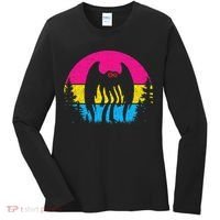 Pan Mothman Pansexual Pride Point Pleasant Cryptid Women's Long Sleeve Shirt thumb 0