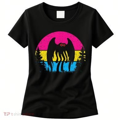 Pan Mothman Pansexual Pride Point Pleasant Cryptid Women's T-Shirt