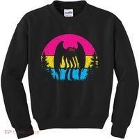 Pan Mothman Pansexual Pride Point Pleasant Cryptid Kids Sweatshirt thumb 0