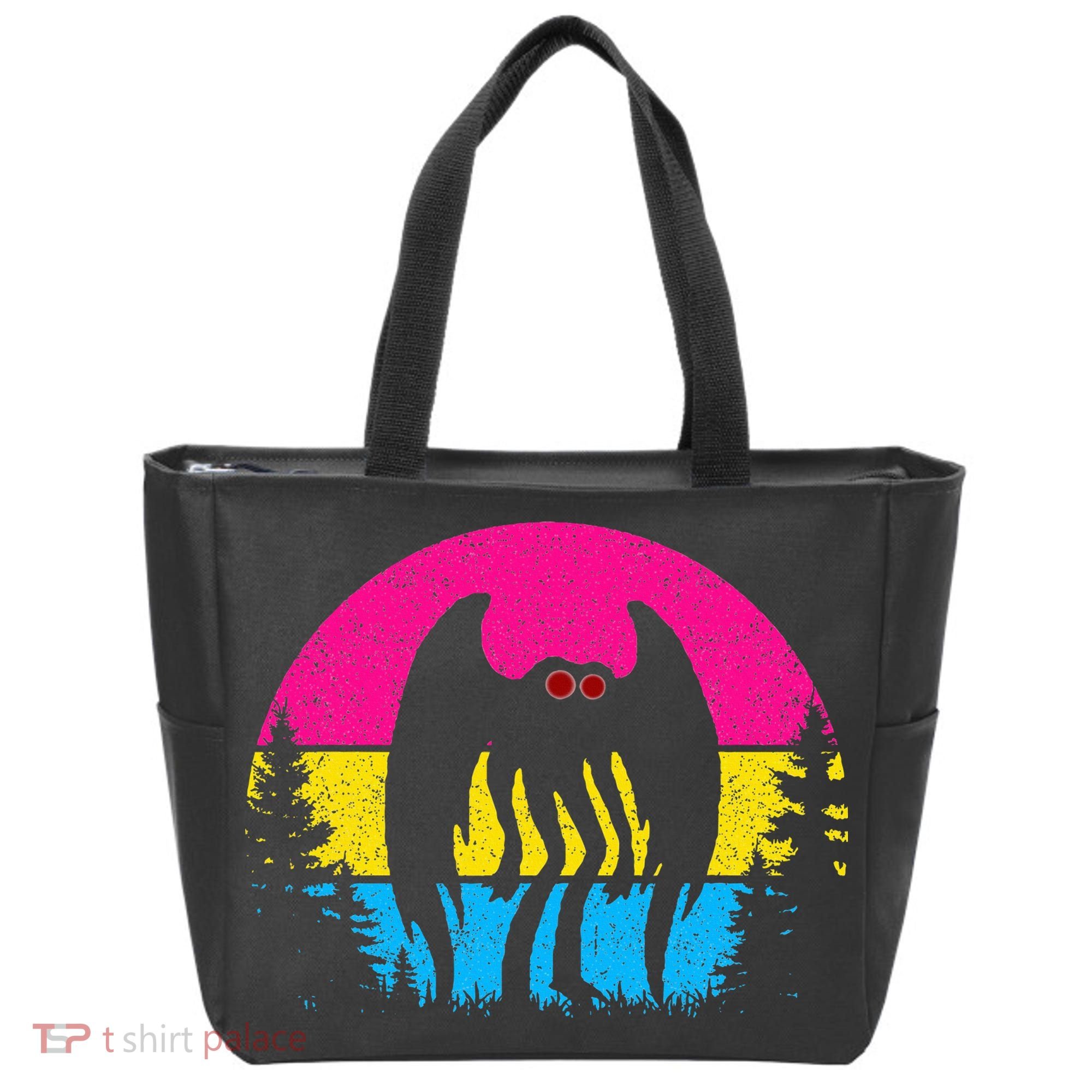 Pan Mothman Pansexual Pride Point Pleasant Cryptid Tote Bag