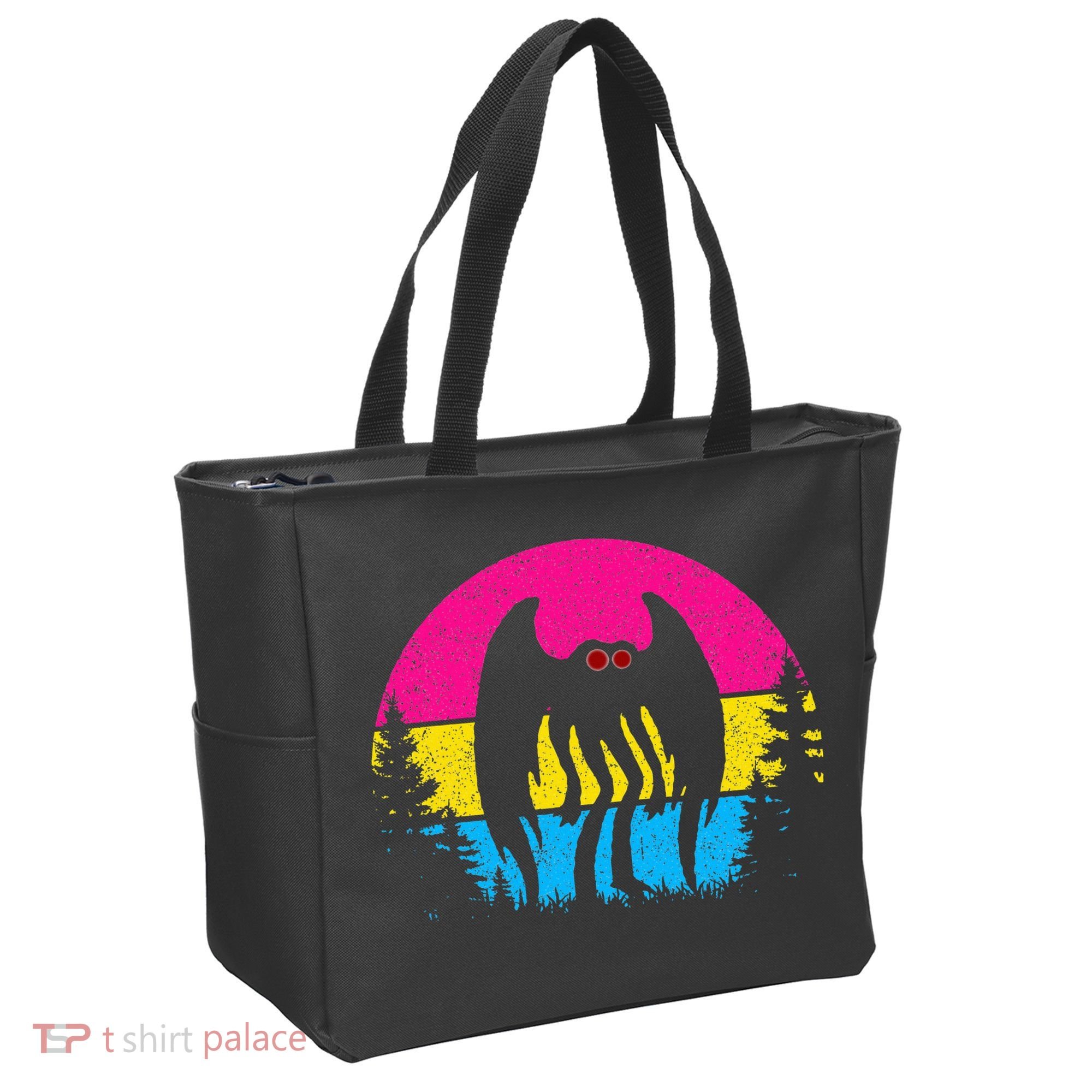 Pan Mothman Pansexual Pride Point Pleasant Cryptid Tote Bag