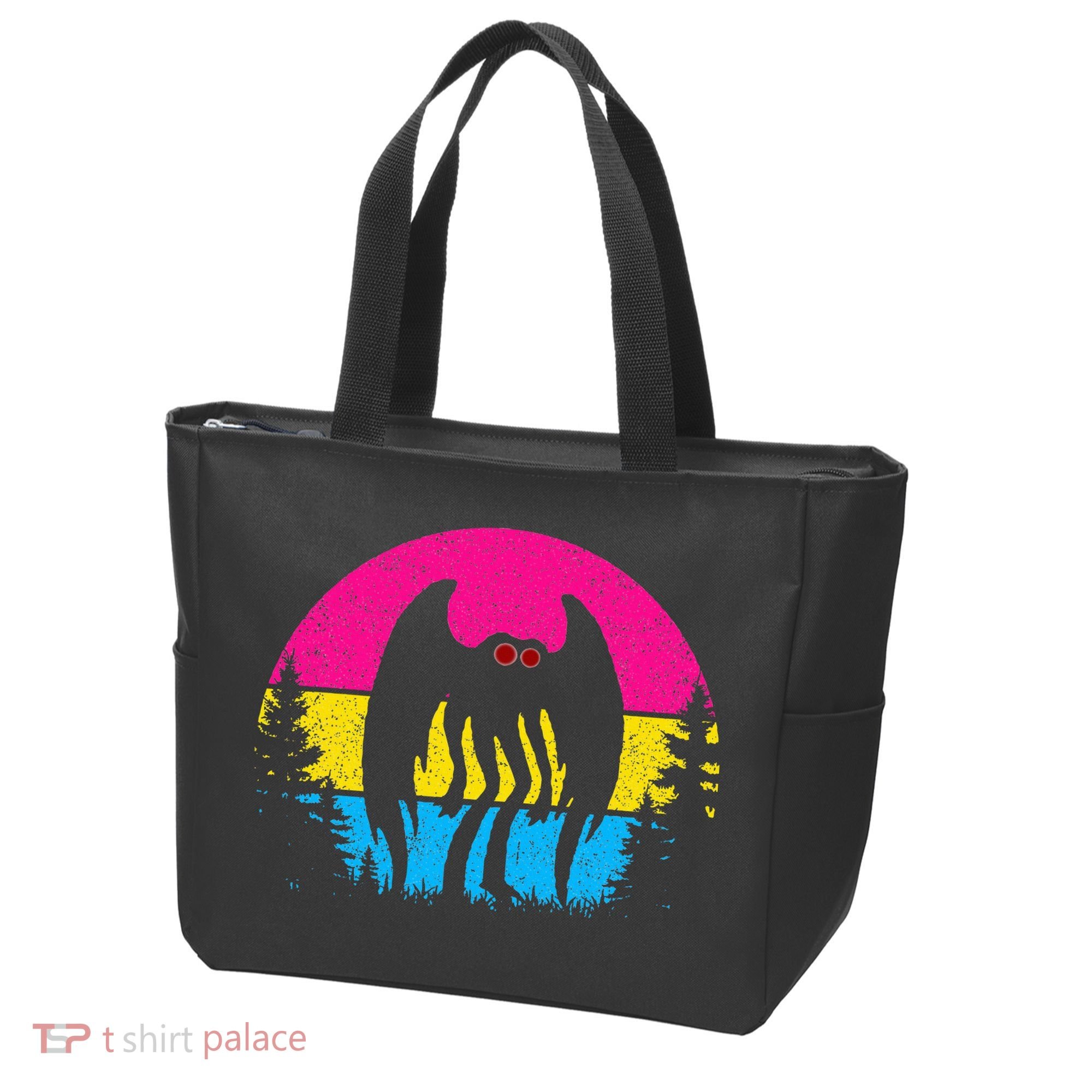 Pan Mothman Pansexual Pride Point Pleasant Cryptid Tote Bag