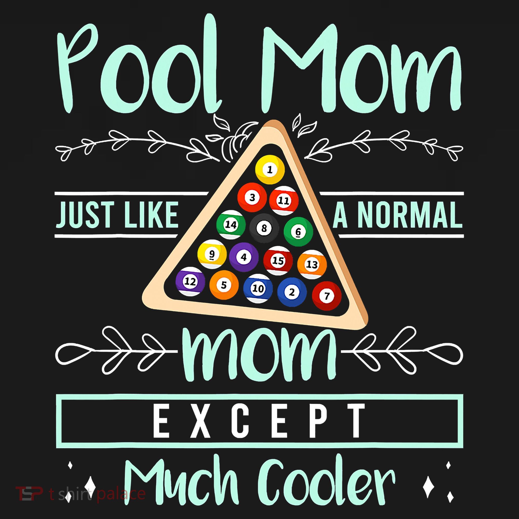 Pool Mom Pool Billiards Mother's Day Pool Player Pajama Set