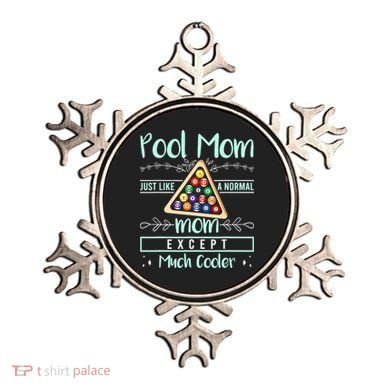 Pool Mom Pool Billiards Mother's Day Pool Player Ornament