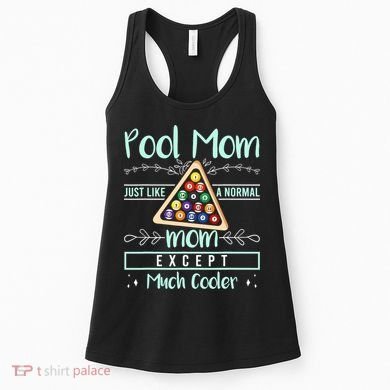 Pool Mom Pool Billiards Mother's Day Pool Player Women's Tank Top