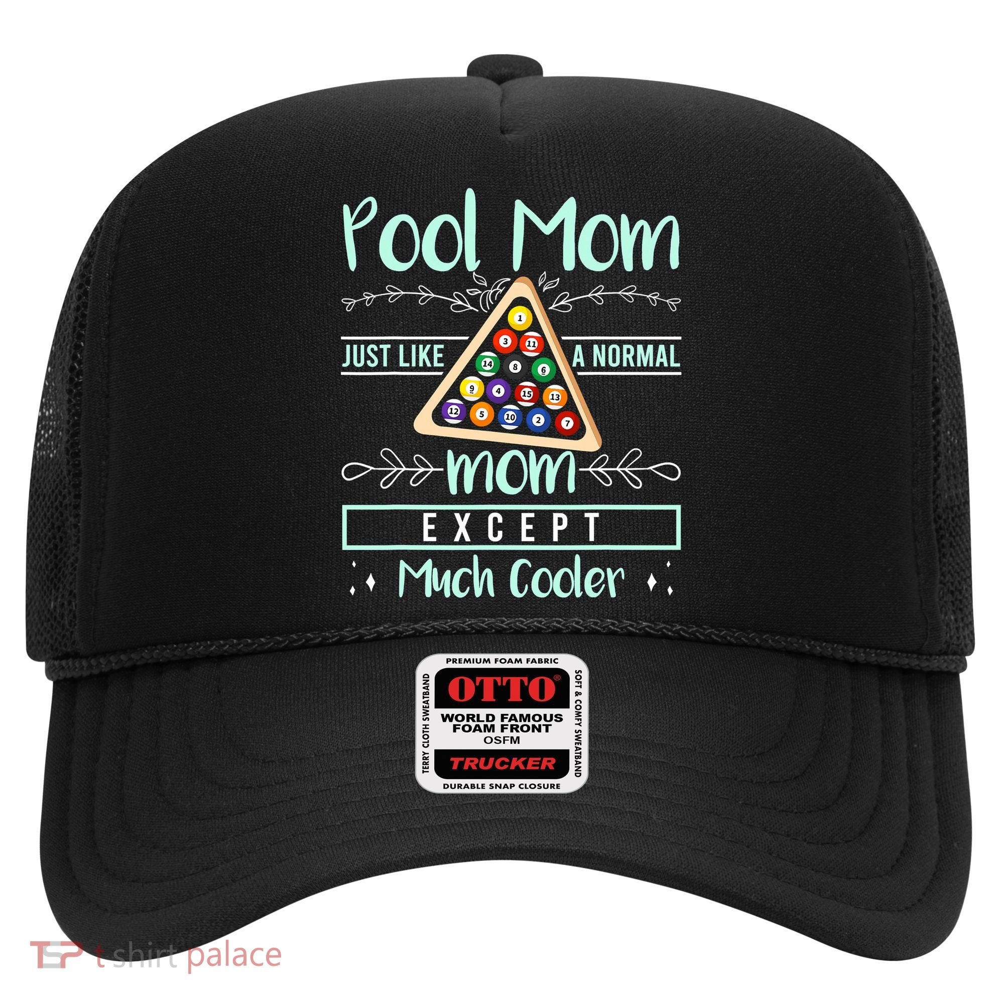 Pool Mom Pool Billiards Mother's Day Pool Player Hat