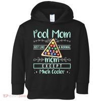 Pool Mom Pool Billiards Mother's Day Pool Player Toddler Hoodie thumb 0