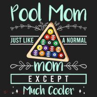 Pool Mom Pool Billiards Mother's Day Pool Player Golf Towel thumb 3