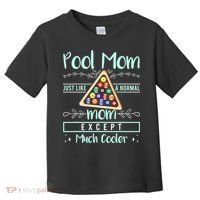 Pool Mom Pool Billiards Mother's Day Pool Player Toddler T-Shirt thumb 0