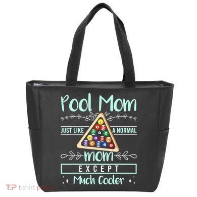 Pool Mom Pool Billiards Mother's Day Pool Player Tote Bag