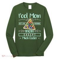 Pool Mom Pool Billiards Mother's Day Pool Player Long Sleeve Shirt thumb 0