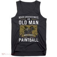 Paintball Master Paintballing Tactical Sports Paintballers Tank Top thumb 0