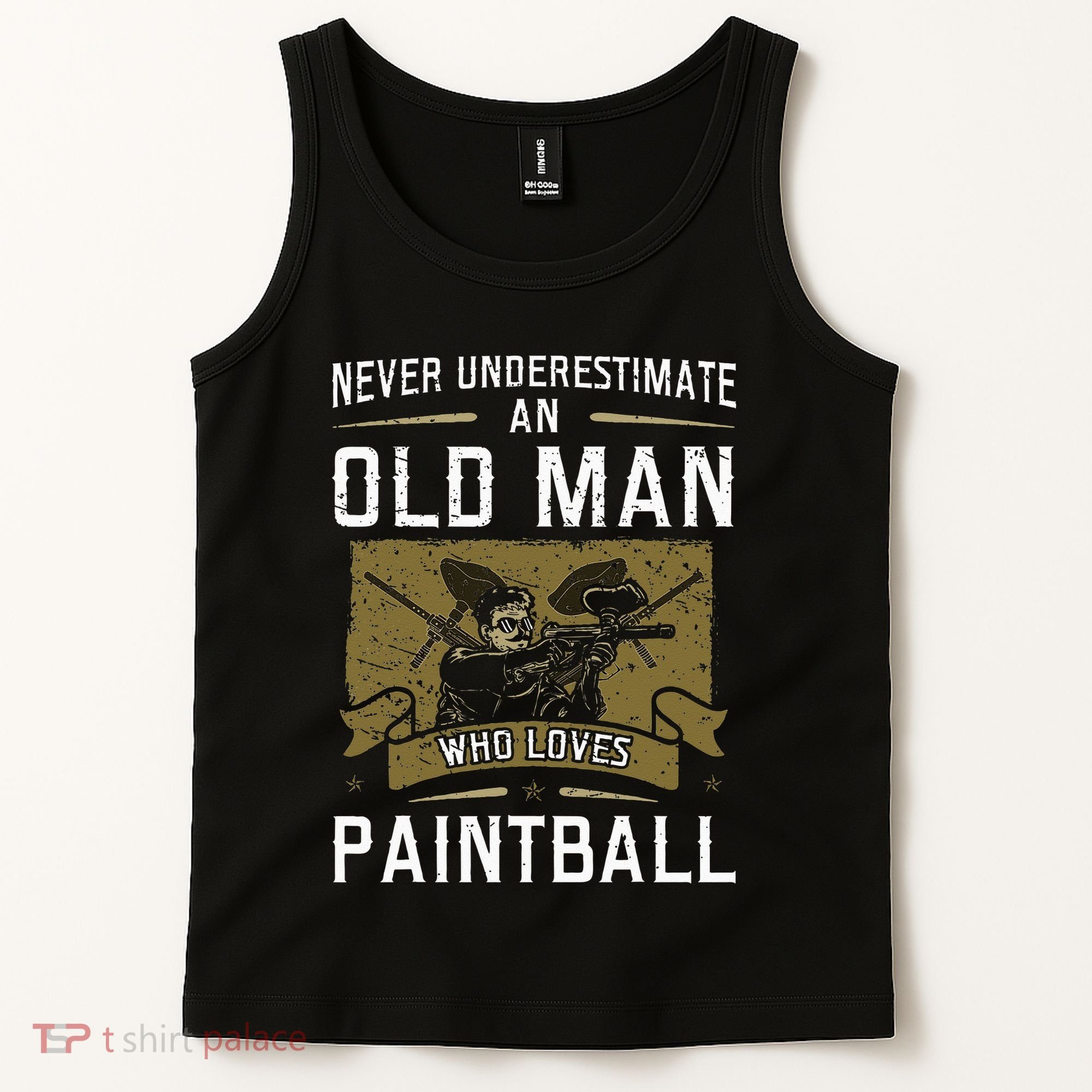 Paintball Master Paintballing Tactical Sports Paintballers Tank Top