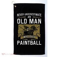 Paintball Master Paintballing Tactical Sports Paintballers Golf Towel thumb 0