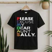 Pemdas Math Please Excuse My Dear Aunt Sally T-Shirt thumb 2