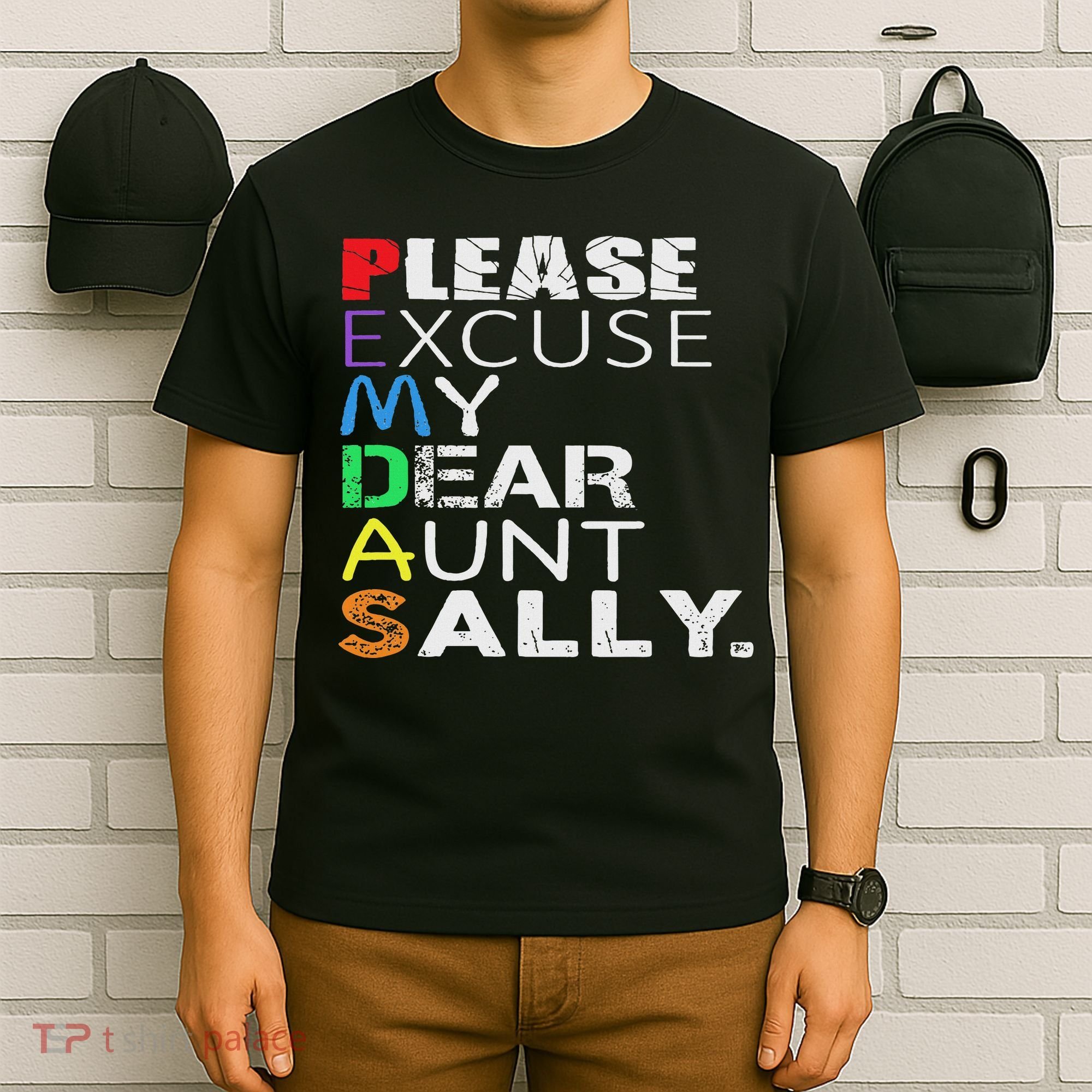 Pemdas Math Please Excuse My Dear Aunt Sally T-Shirt