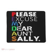Pemdas Math Please Excuse My Dear Aunt Sally Mousepad thumb 0