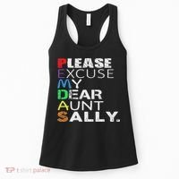 Pemdas Math Please Excuse My Dear Aunt Sally Women's Tank Top thumb 0
