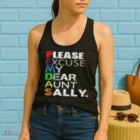 Pemdas Math Please Excuse My Dear Aunt Sally Women's Tank Top thumb 2