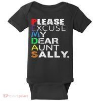 Pemdas Math Please Excuse My Dear Aunt Sally Baby Bodysuit thumb 0