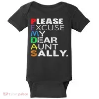 Pemdas Math Please Excuse My Dear Aunt Sally Baby Bodysuit thumb 0