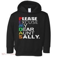 Pemdas Math Please Excuse My Dear Aunt Sally Toddler Hoodie thumb 0