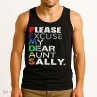 Pemdas Math Please Excuse My Dear Aunt Sally Tank Top thumb 3