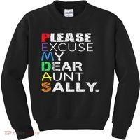 Pemdas Math Please Excuse My Dear Aunt Sally Kids Sweatshirt thumb 0
